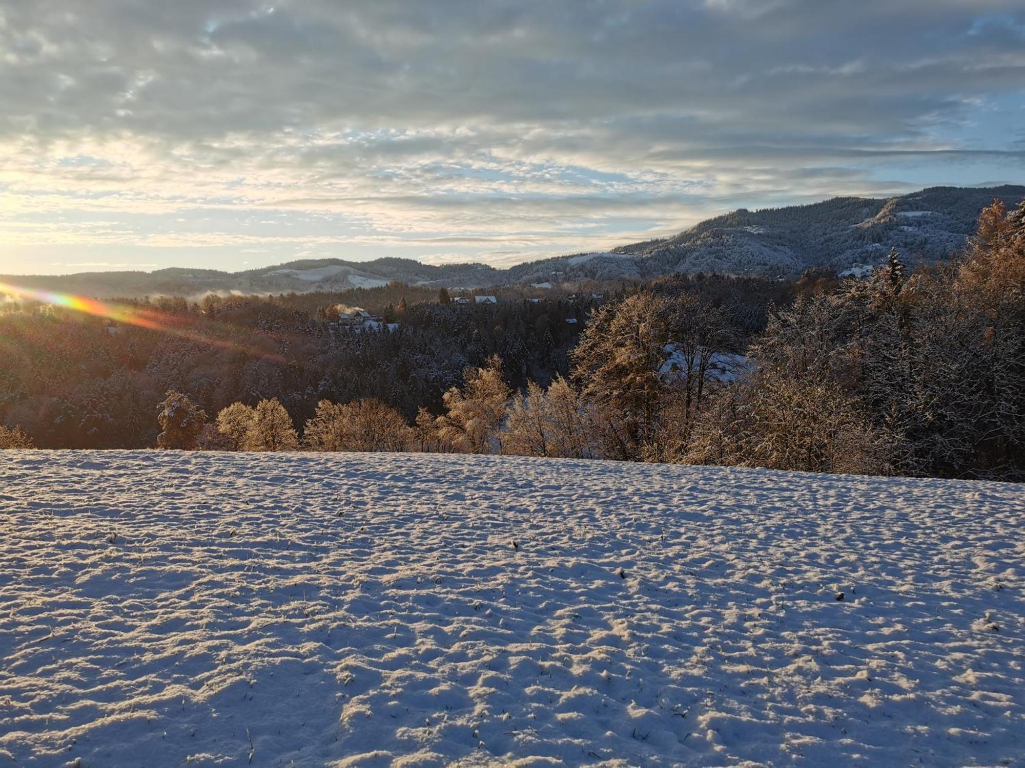 Willa Traumhaftes Ferienhaus am Lateinberg - 8455 Eibiswald Südsteiermark Zewnętrze zdjęcie