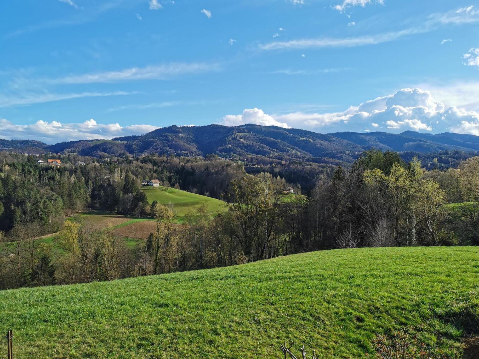 Willa Traumhaftes Ferienhaus am Lateinberg - 8455 Eibiswald Südsteiermark Zewnętrze zdjęcie